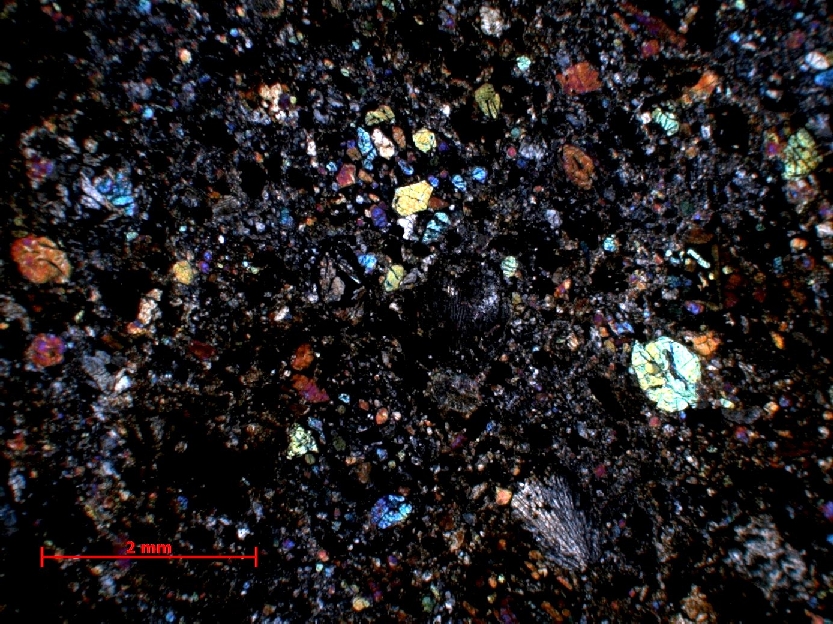  Microscope Chondrite ordinaire Chondrite ordinaire H5 (S2, W1)    